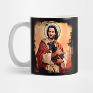 Jesus John Wick Parody Saint Mug